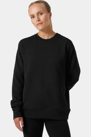Helly Hansen Dam Evolved Air Crewneck Mellanlager Svart L