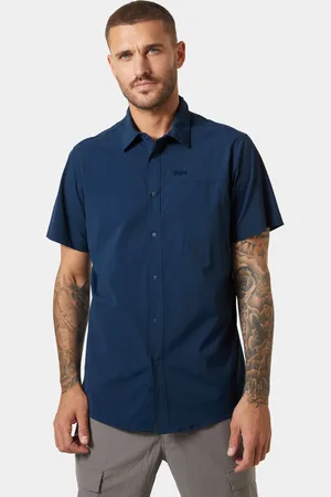 Helly Hansen Herr Tofino Solen Kortärmad Tröja Blå L