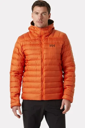 Helly Hansen Herr Verglas Dunjacka Med Huva 2.0 Orange 2XL