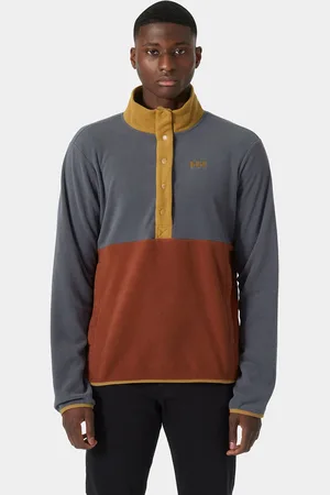Helly Hansen Herr Daybreaker Snap Pullover Blå 2XL
