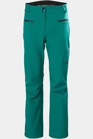 Helly Hansen Dam Bellissimo 2 Slim-fit Softshell Skidbyxor Grön L