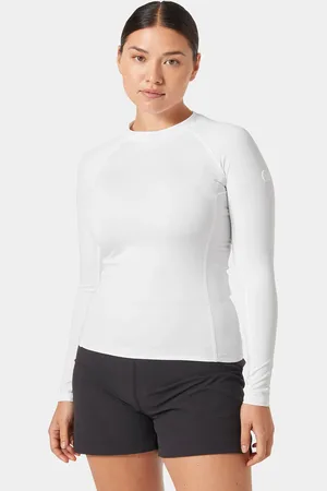 Helly Hansen Dam Waterwear Rashguard Underställ Vit L