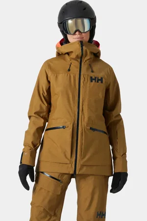 Helly Hansen Dam Powderqueen 3.0 Durable Skidjacka Brun S
