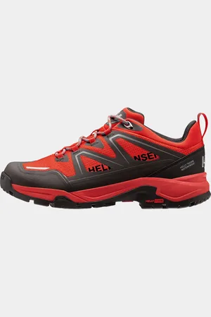 Helly Hansen Herr Cascade Low Helly Tech Vandringsskor Röd 44.5