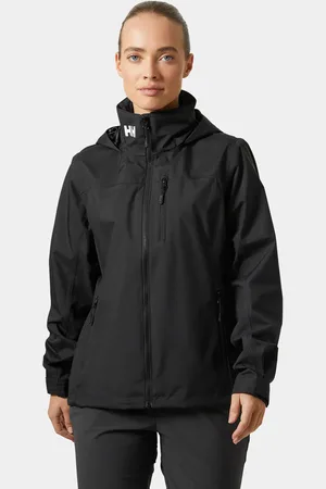 Helly Hansen Dam Crew Seglarjacka Med Huva 2.0 Svart L