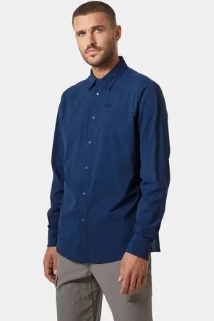 Helly Hansen Herr Tofino Solen Långärmad Tröja Blå 2XL