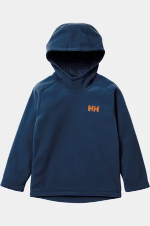 Helly Hansen Barn Daybreaker Lättviktig Fleecejackahoodie Marinblå 92/2