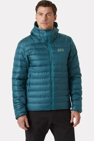 Helly Hansen Herr Verglas Dunjacka Med Huva 2.0 Grön 2XL