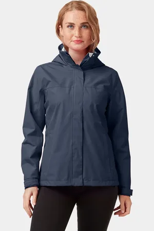 Helly Hansen Dam Team Aden Regnjacka Marinblå 5XL