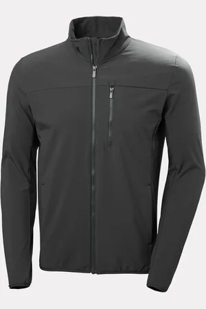 Helly Hansen Herr Crew Softshell Väderbeständig Jacka 20 Grå L