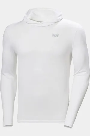 Helly Hansen Herr Lifa Active Solen Protective Luvtröja/munktröja Vit 2XL