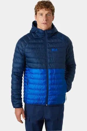 Helly Hansen Herr Banff Vindjacka Med Huva Blå 2XL