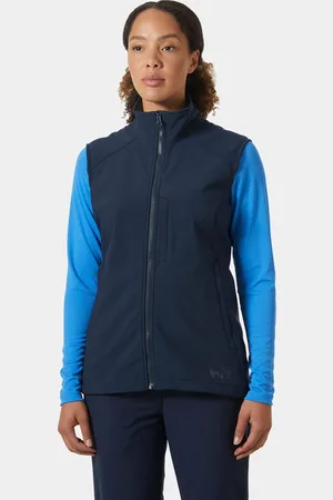 Helly Hansen Dam Paramount Athletic Cut Softshell Väst Marinblå L