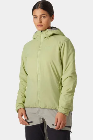 Helly Hansen Dam Verglas Vindjacka Med Huva Grön L