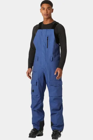 Helly Hansen Herr Sogn Hängselbyxor Cargo Skidbyxor Blå 2XL