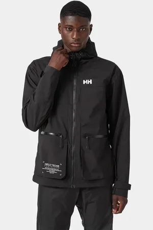 Helly Hansen Herr Move Huvförsedd Regnjacka Svart 2XL