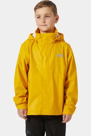 Helly Hansen Junior Moss Classic Helox Regnjacka Gul 140/10
