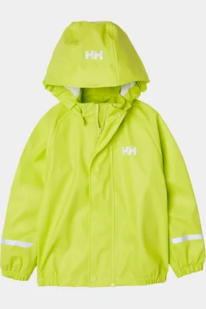 Helly Hansen Barn Bergen 2.0 Pu Regnställ Grön 92/2