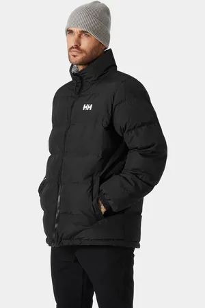 Helly Hansen Herr Yu 23 Puffer Vändbar Fodrad Jacka Svart S