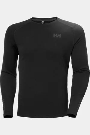 Helly Hansen Herr Lifa Active Crew Varmt Baslager Svart 2XL
