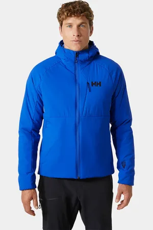Helly Hansen Herr Odin Stretch Vindjacka Med Huva 2.0 Blå 2XL