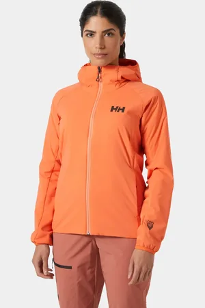 Helly Hansen Dam Odin Stretchig Vindjacka Med Huva 2.0 Orange M