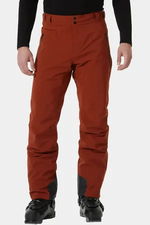 Helly Hansen Herr Alpha Lifaloft Lättviktiga Skidbyxor Röd L