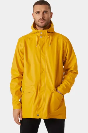 Helly Hansen Herr Moss Vindtät Regnjacka Gul 2XL