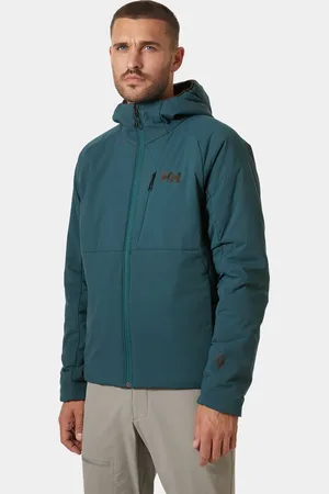 Helly Hansen Herr Odin Stretch Vindjacka Med Huva 2.0 Grön 2XL