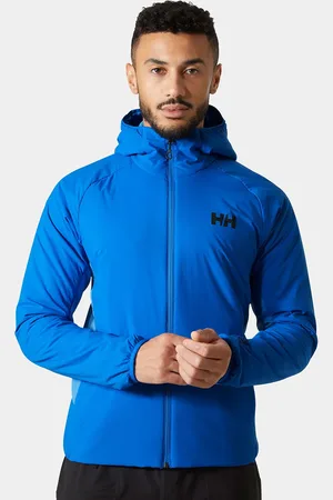 Helly Hansen Herr Odin Stretch Vindjacka Med Huva 2.0 Blå 2XL