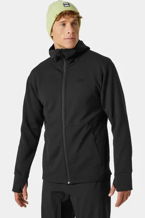 Helly Hansen Herr Evolved Air Mellanlager Med Huva Svart 2XL