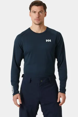 Helly Hansen Herr Lifa Active Crew Varmt Baslager Marinblå 2XL