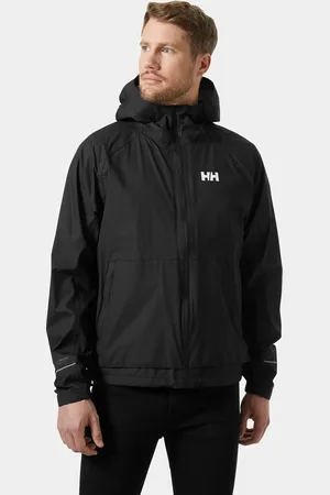 Helly Hansen Herr Fast Light Regnjacka Svart 2XL