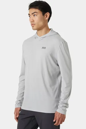 Helly Hansen Herr Lifa Active Solen Protective Luvtröja/munktröja Grå 2XL