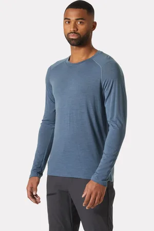 Helly Hansen Herr HH Durawool Crew Långärmad Tröja Marinblå 2XL