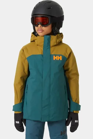 Helly Hansen Junior Level Skidjacka Med Isolering Grön 128/8