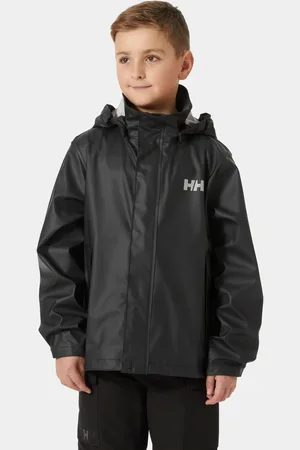 Helly Hansen Junior Moss Classic Helox Regnjacka Svart 140/10