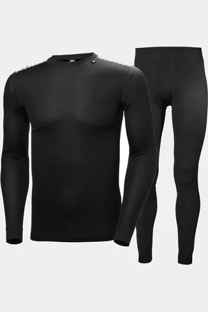 Helly Hansen Herr Comfort Lättviktigt Baslager Ställ Svart L
