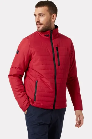 Helly Hansen Herr Crew Insulator 2.0 ​seglarjacka Röd 2XL