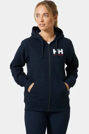 Helly Hansen Dam HH® Logo Full Luvtröja/munktröja Med Dragkedja 2.0 Marinblå L