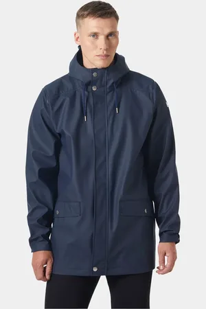 Helly Hansen Herr Moss Vindtät Regnjacka Marinblå 2XL