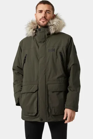 Helly Hansen Herr Reine Winter Parkass Grön 2XL