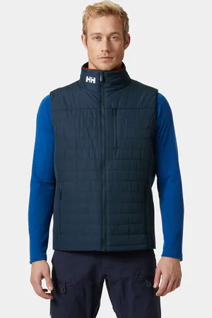 Helly Hansen Herr Crew Fodrad Väst 2.0 Marinblå 2XL