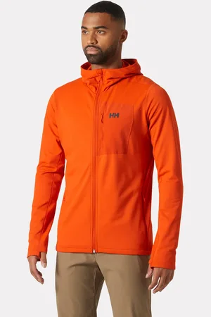 Helly Hansen Herr Versalite Fleecejackajacka Med Huva Orange 2XL