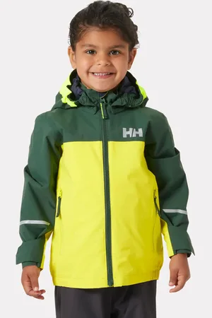 Helly Hansen Barn Shelter 2.0 2 Layer Vattentät Jacka Grön 152/12