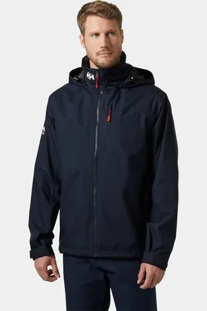 Helly Hansen Herr Crew Seglarjacka Med Huva 2.0 Marinblå 2XL