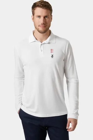 Helly Hansen Herr Skagerrak Quick-dry Rugger Tröja Vit 2XL