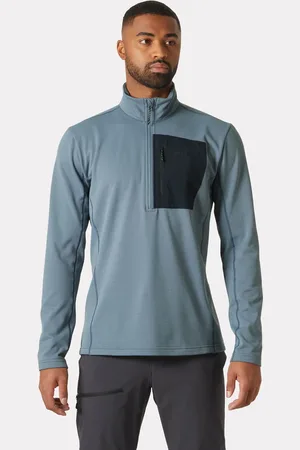 Helly Hansen Herr Versalite Fleecejackajacka Med 1/2 Dragkedja Marinblå 2XL