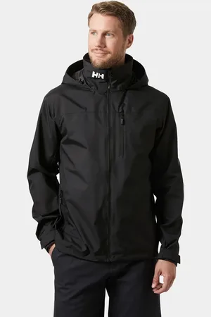 Helly Hansen Herr Crew Seglarjacka Med Huva 2.0 Svart 2XL