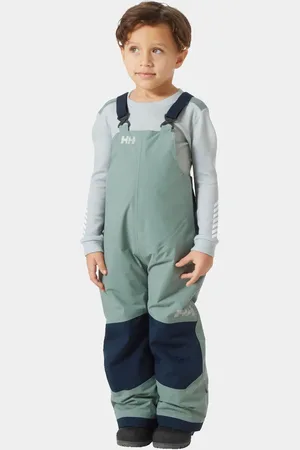 Helly Hansen Barn Rider 2 Vattentäta Hängselbyxor Grön 140/10